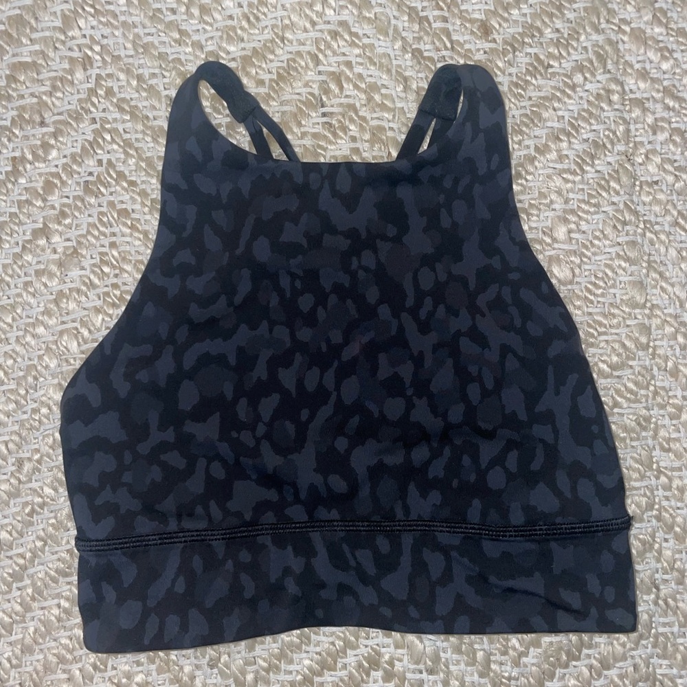 Lululemon Energy Bra High Neck Longline Sports Bra